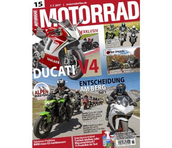 Ducati V4 Render Motorrad