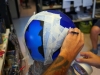 Airbrushing a helmet - part two