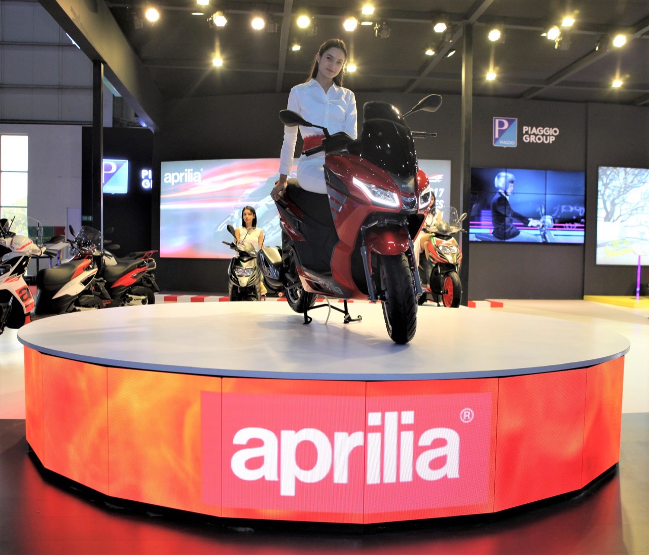 Aprilia SXR 160 - Auto Expo 2020 a Delhi 