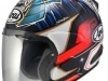 Arai SZ-R EVO Pedrosa Shogun - NOS NS-10 Splinter White Matt