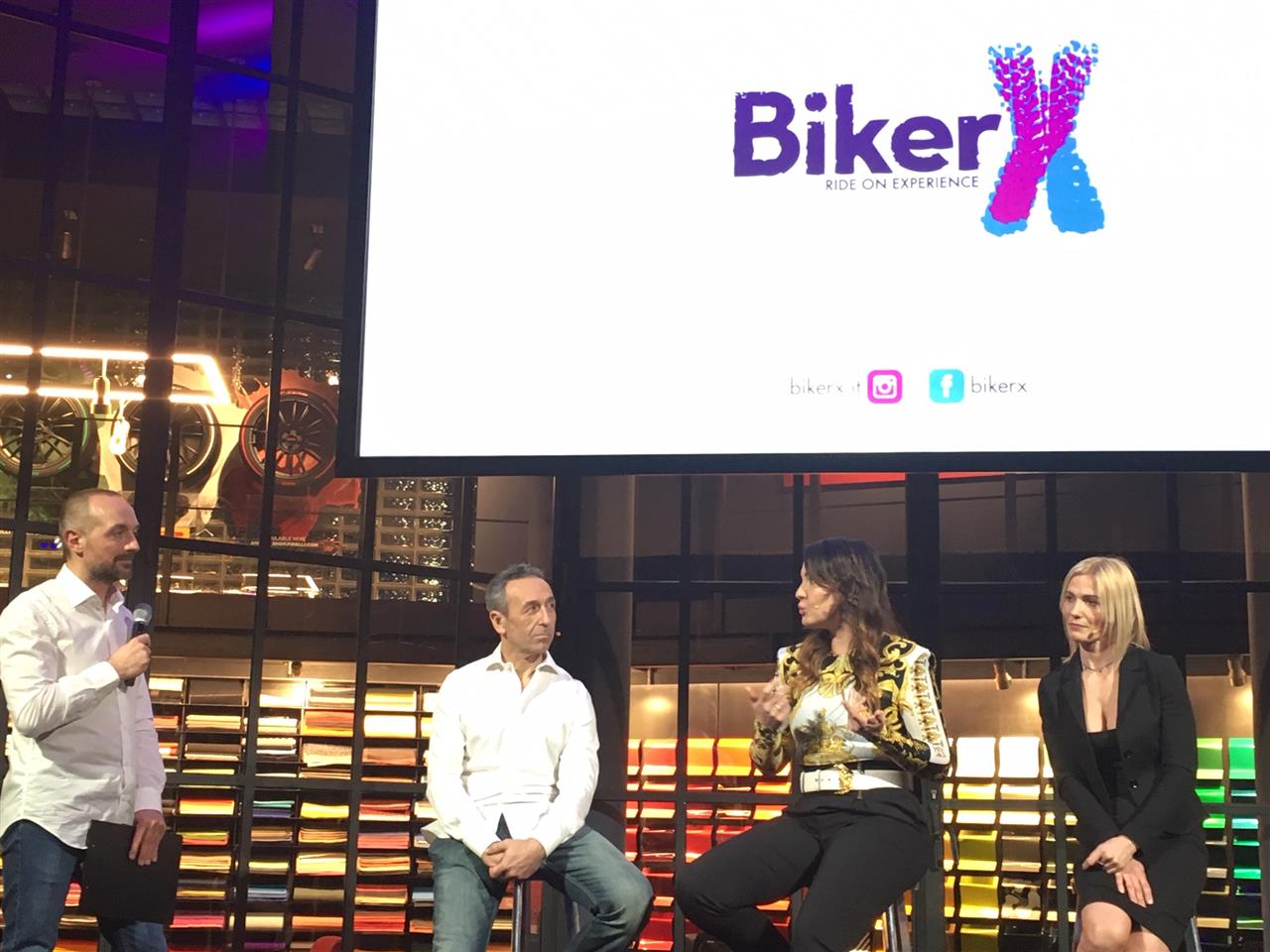 BikerX - Presentazione Milano