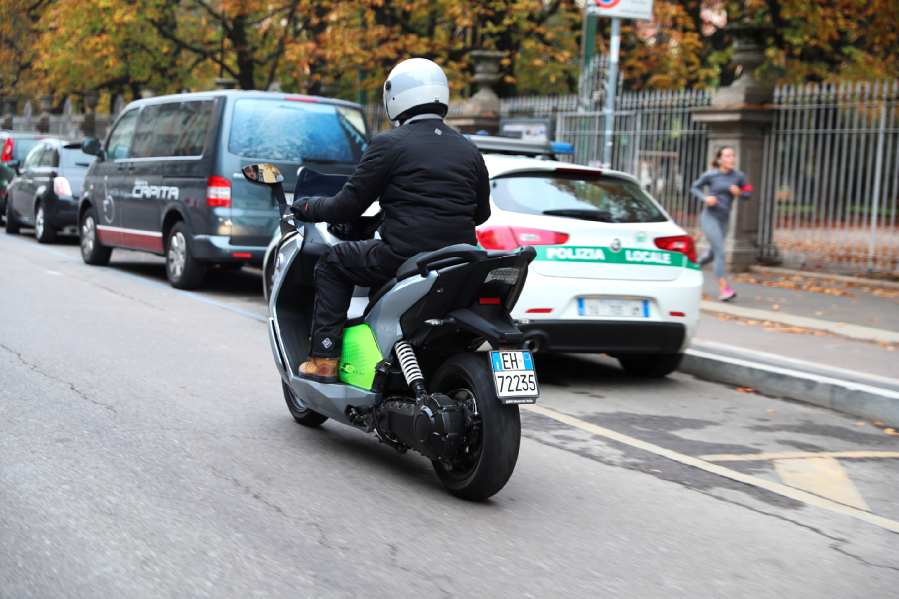 BMW C Evolution Prova su strada 2017