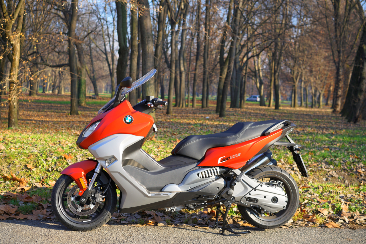 BMW C650 Sport prova su strada 2016