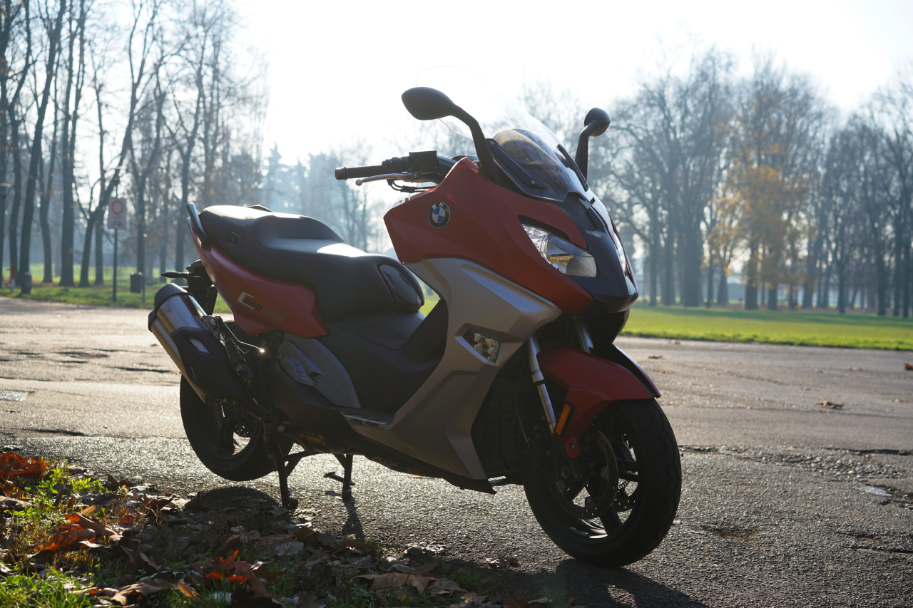 BMW C650 Sport prova su strada 2016