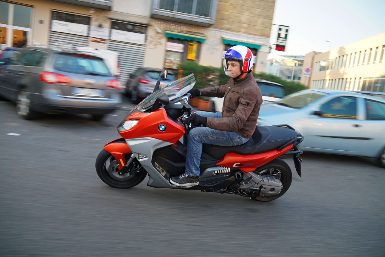 BMW C650 Sport prova su strada 2016