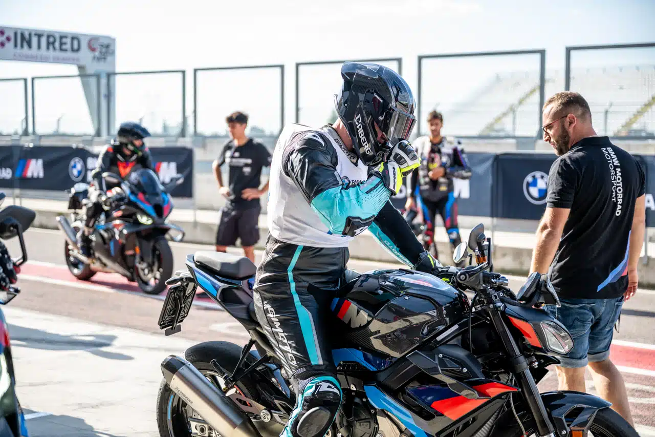 CABERG GP01 FIM TEST IN PISTA