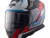 Casco NOS NS-10 Sonic Blue Red Matt