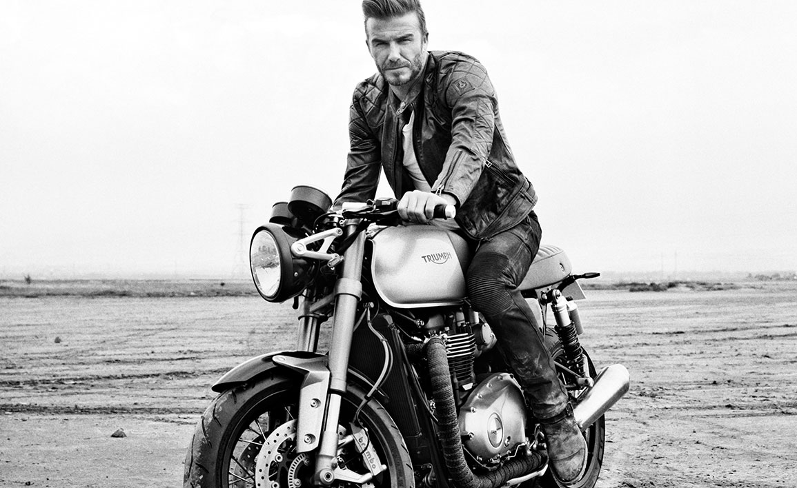 David Beckham - Outlaws for Belstaff