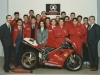 Ducati 916 и Массимо Тамбурини — исторические фотографии