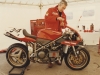 Ducati 916 et Massimo Tamburini - photos historiques