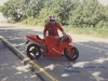 Ducati 916 et Massimo Tamburini - photos historiques