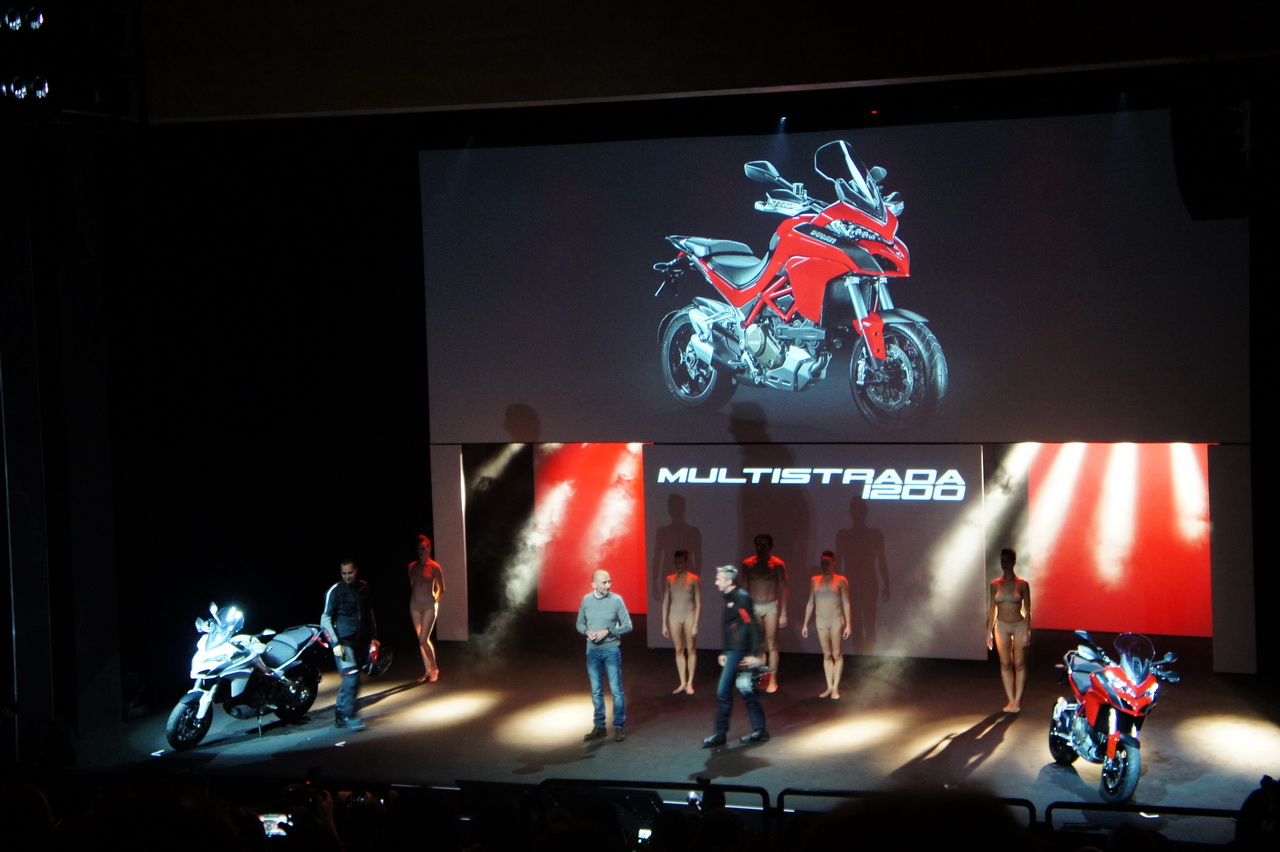 Ducati - Conferenza stampa Eicma 2014