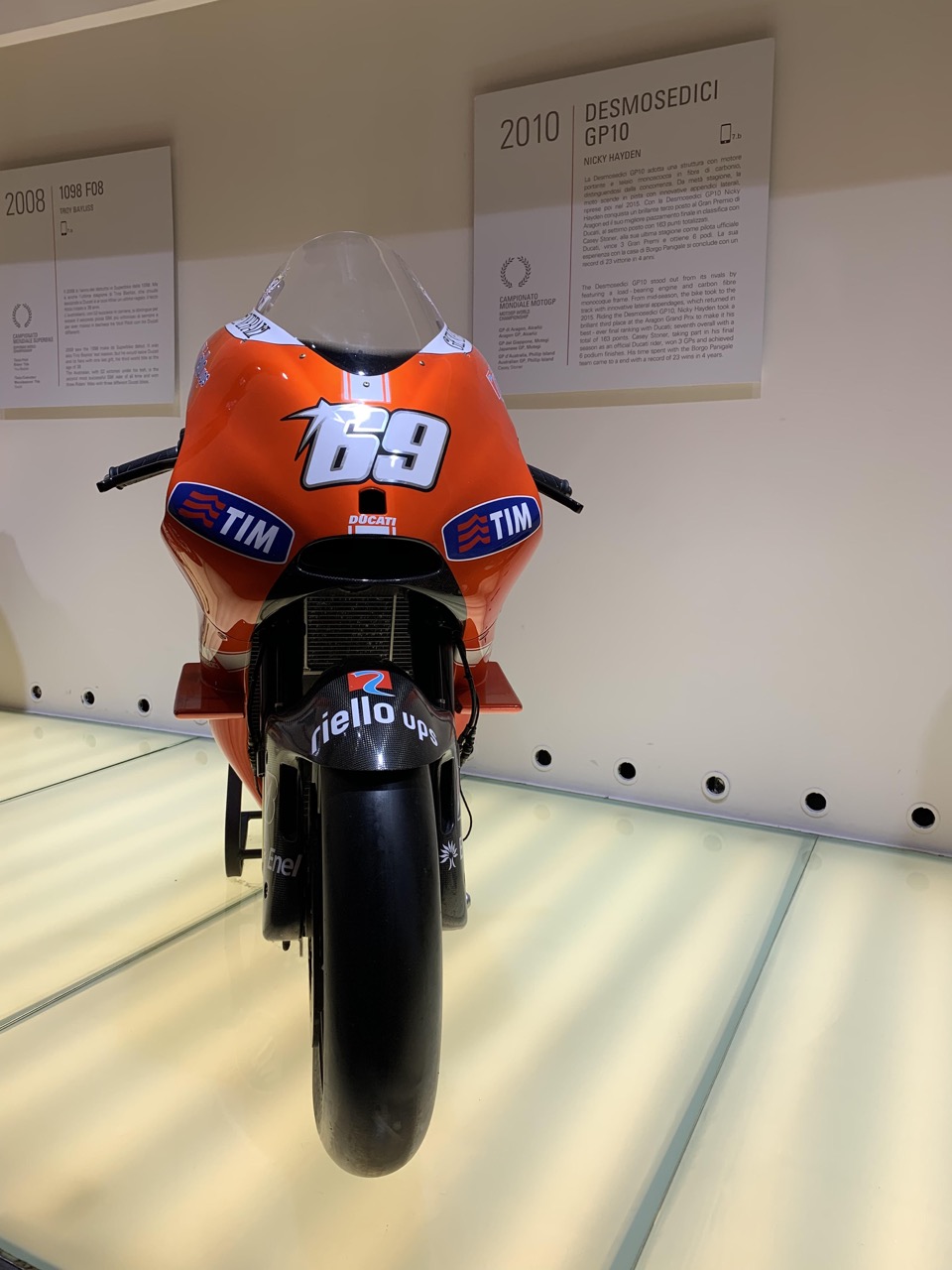 Ducati - mostra su aerodinamica 2019