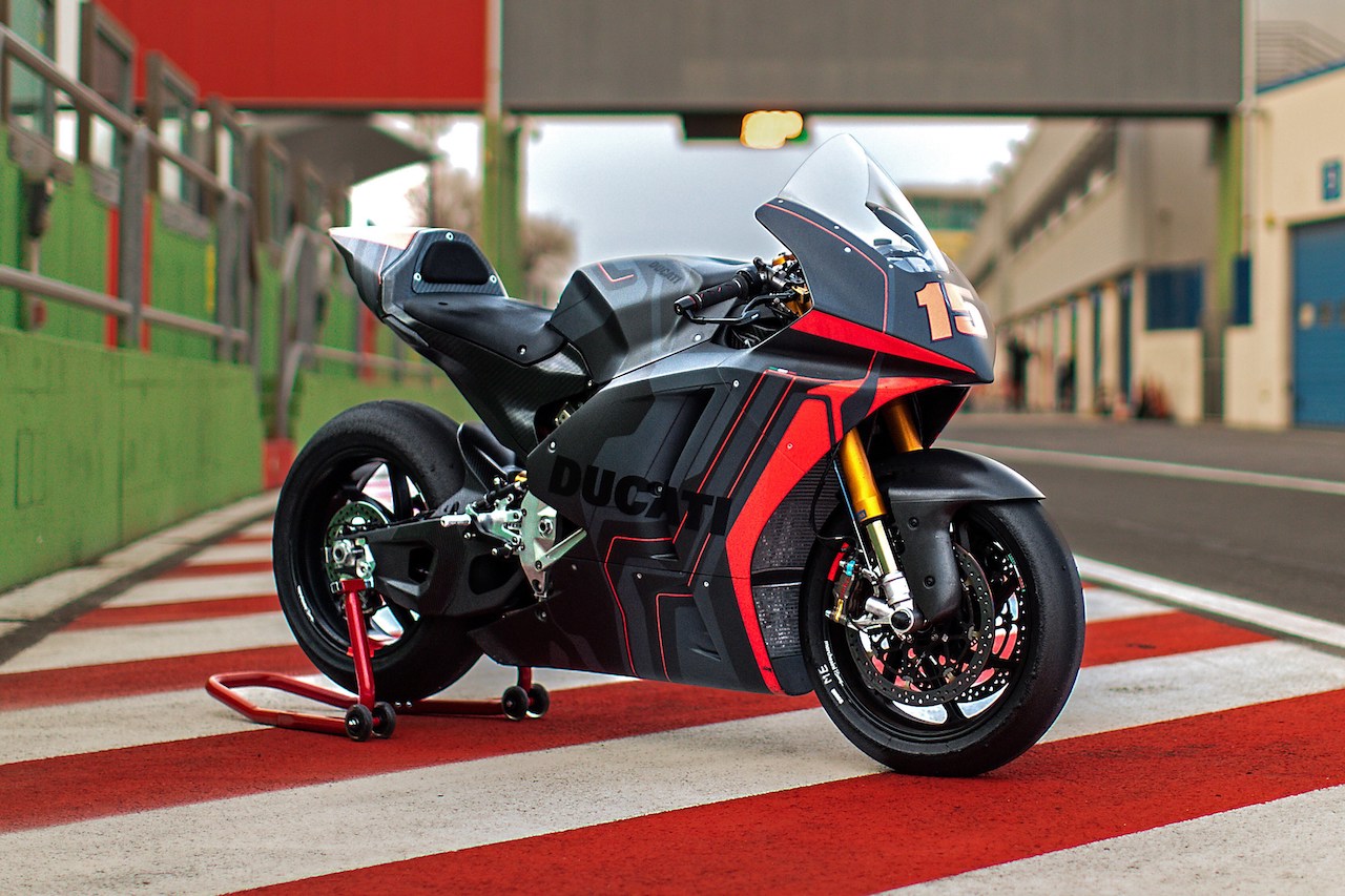 Ducati MotoE - nuove foto del prototipo  