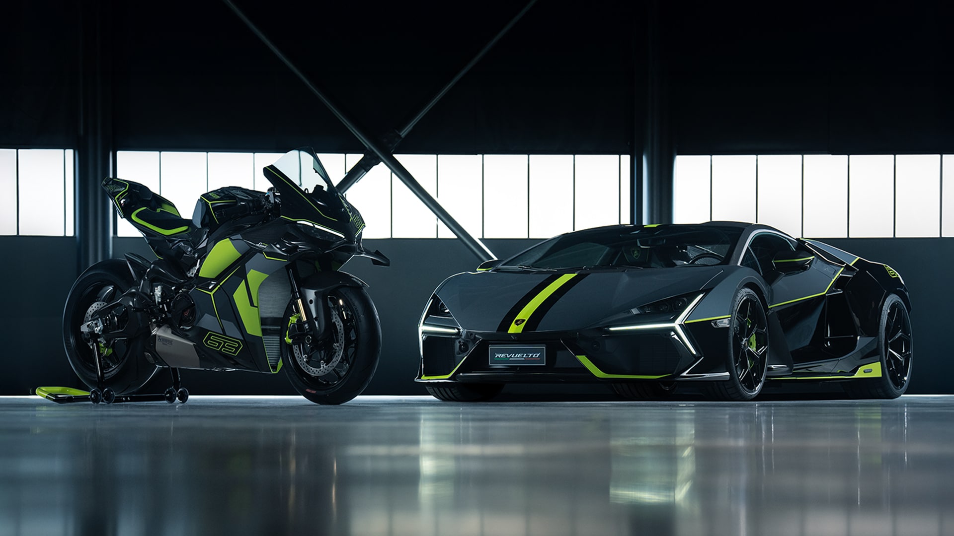 Ducati Panigale V4 Lamborghini 