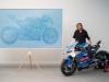 Ducati Panigale V4 Tricolore Italia - Opera d'arte Andrea Crespi
