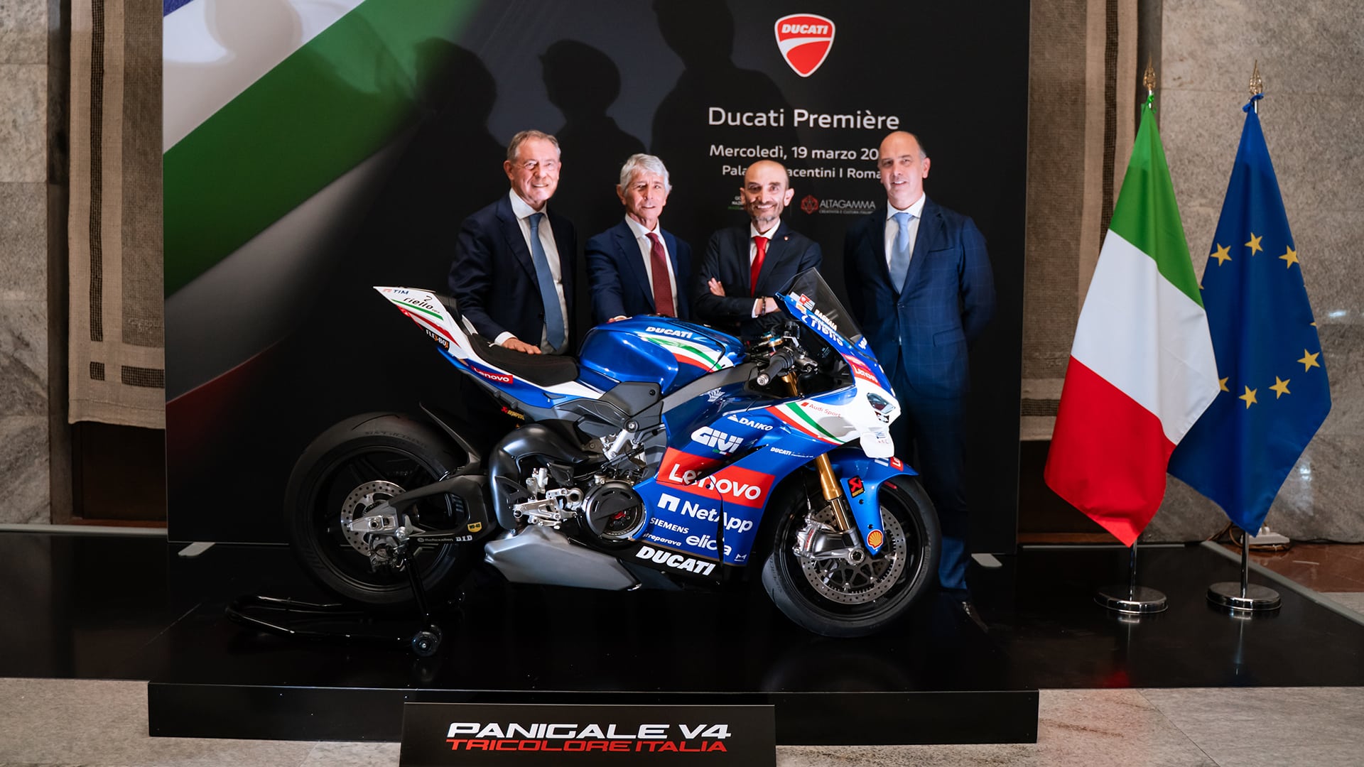 Ducati Panigale V4 Tricolore Italia 
