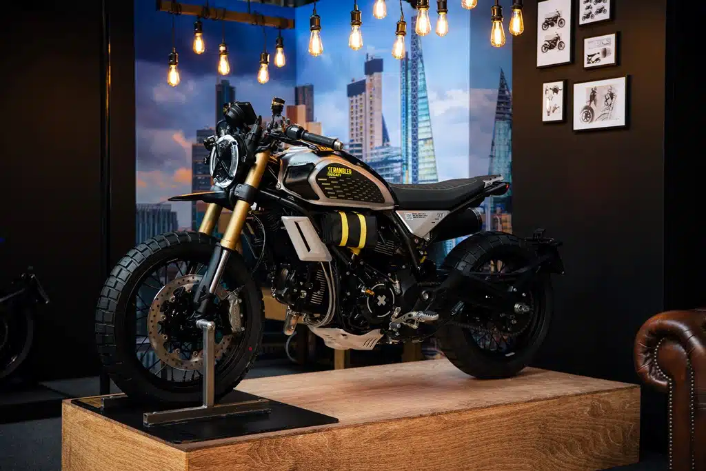 Ducati Scrambler - Bike Shed London Show 2024