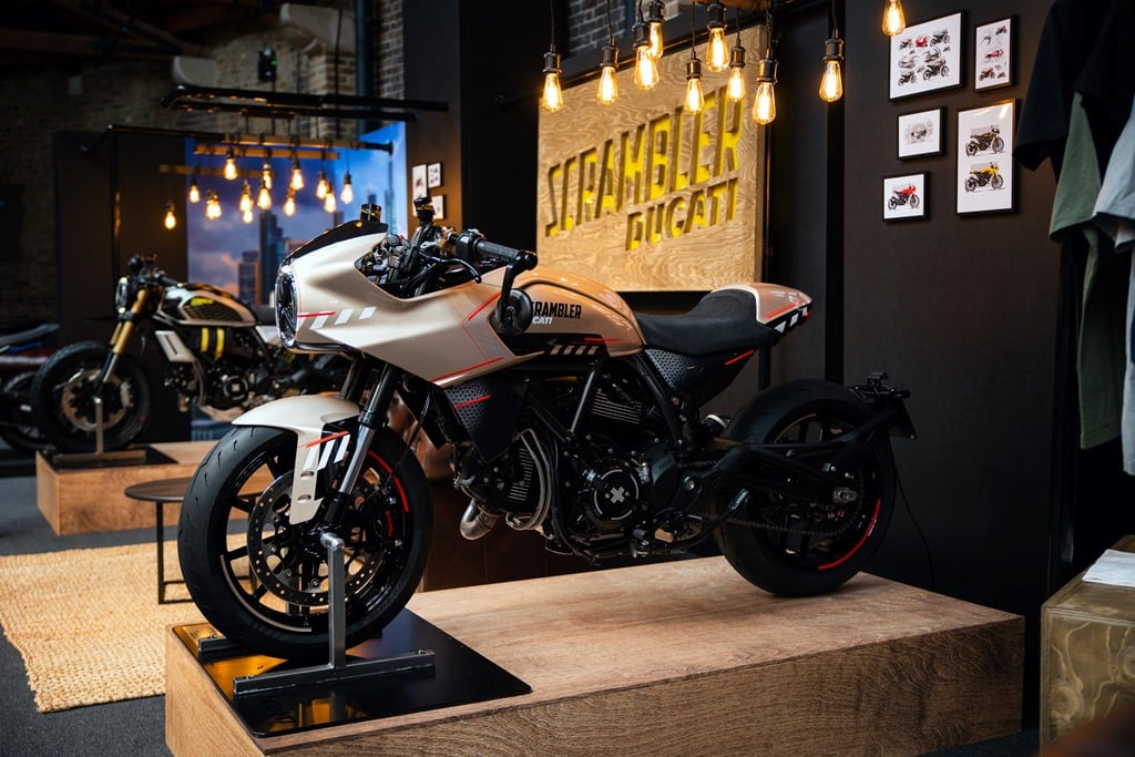 Ducati Scrambler - Bike Shed London Show 2024