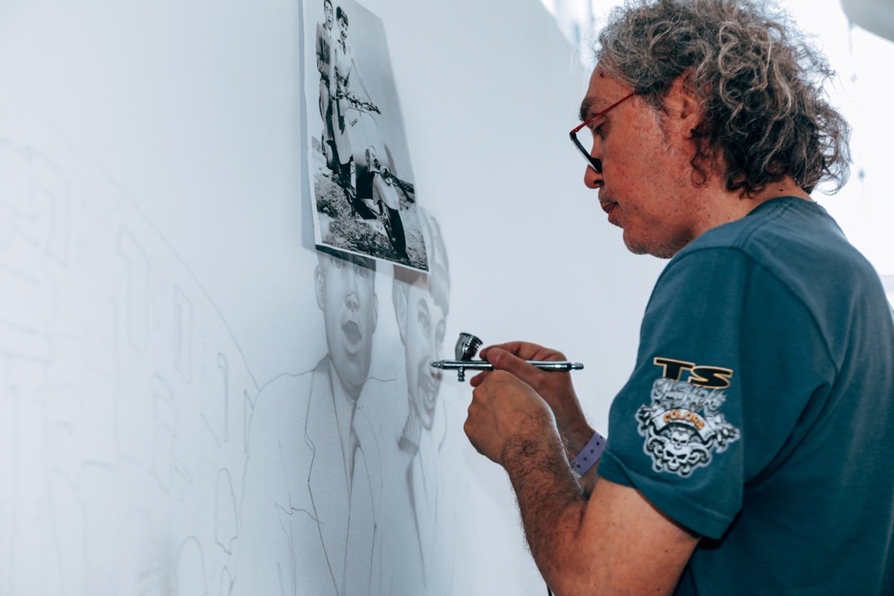 Eternal City - Murales Vespa Roma