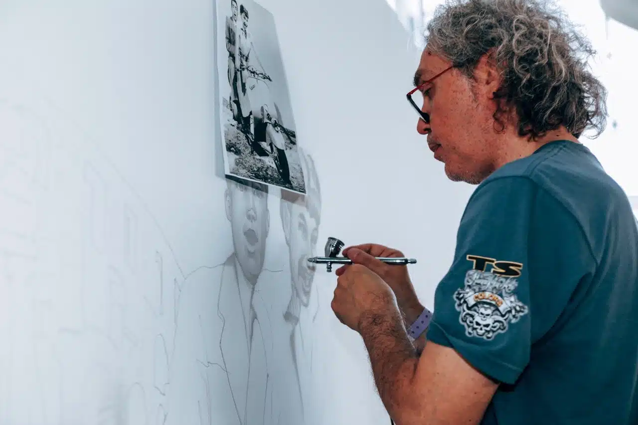 Eternal City - Murales Vespa Roma