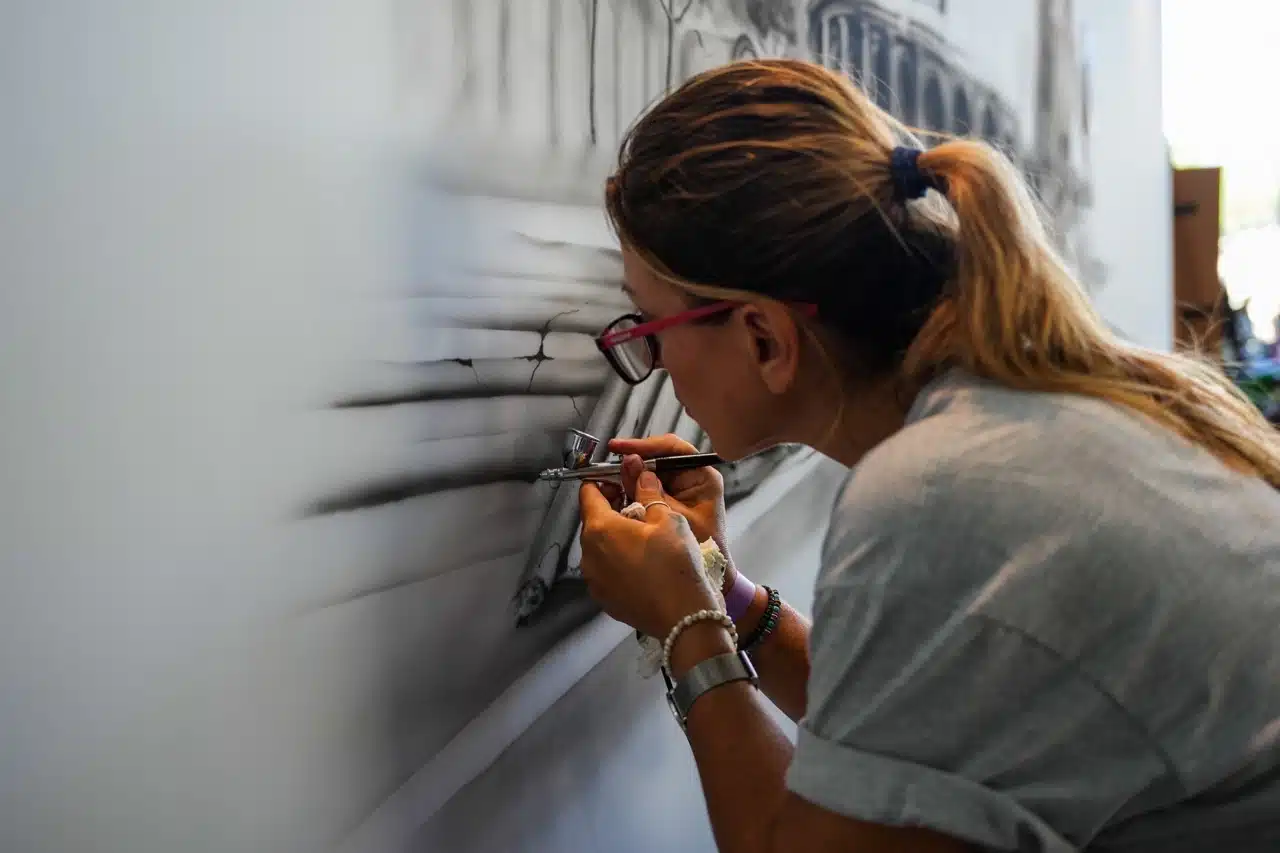 Eternal City - Murales Vespa Roma