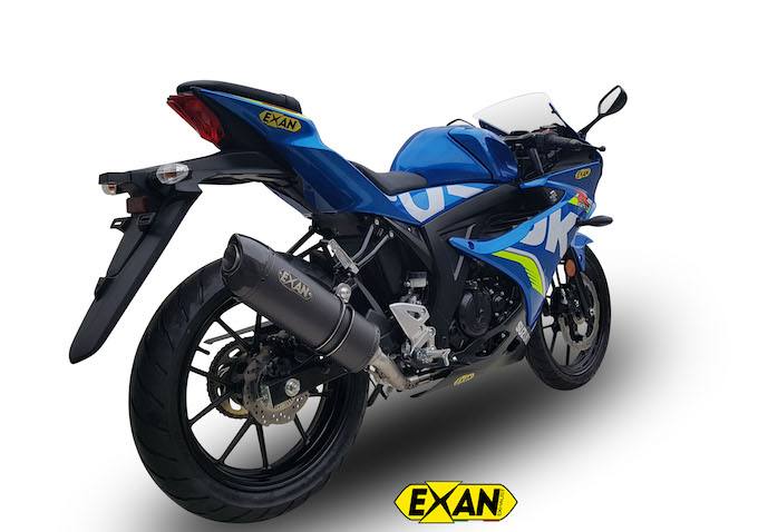 Exan per Suzuki GSX-R  125