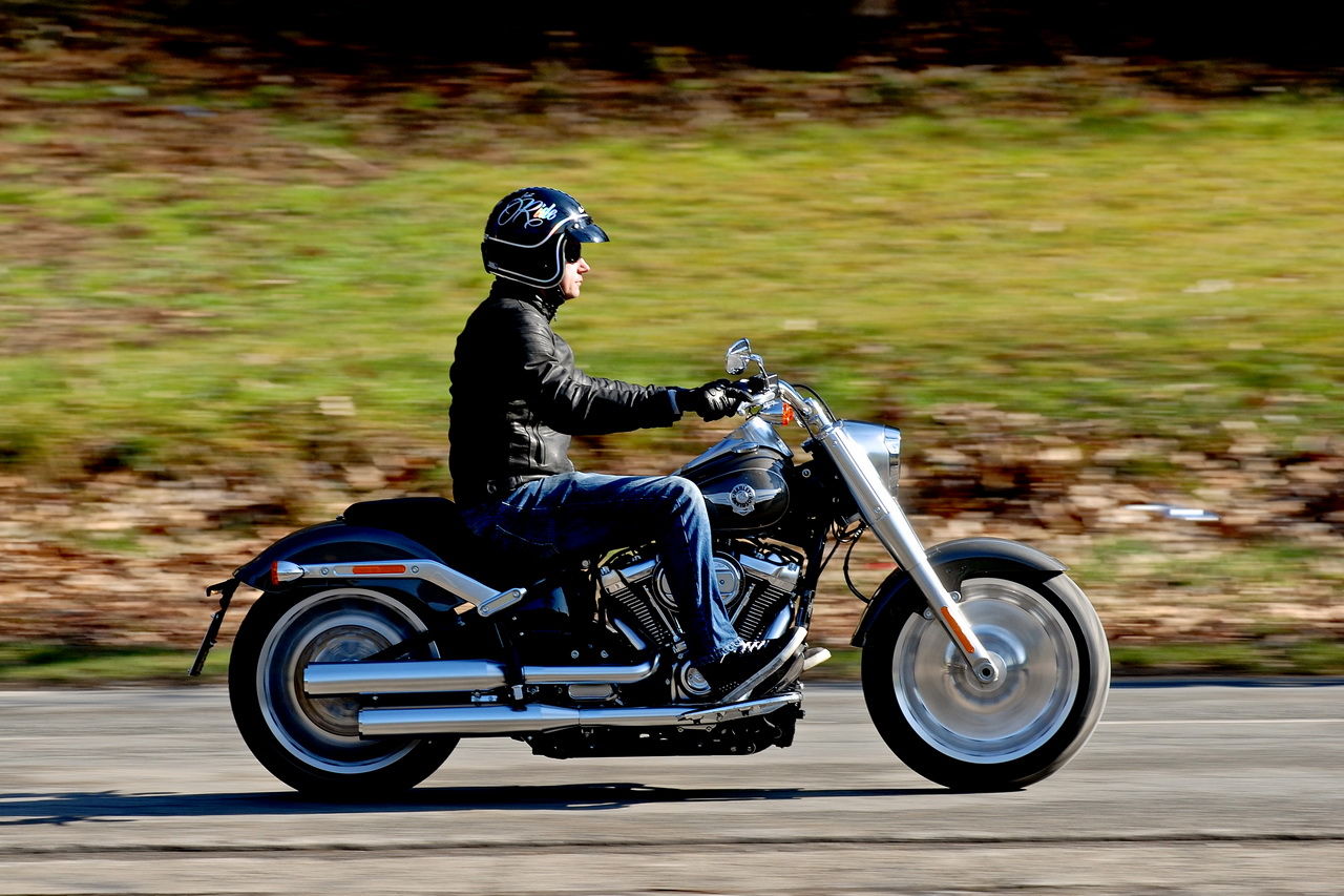 Harley-Davidson Fatboy 114 - Prova su strada 2018 aballerini