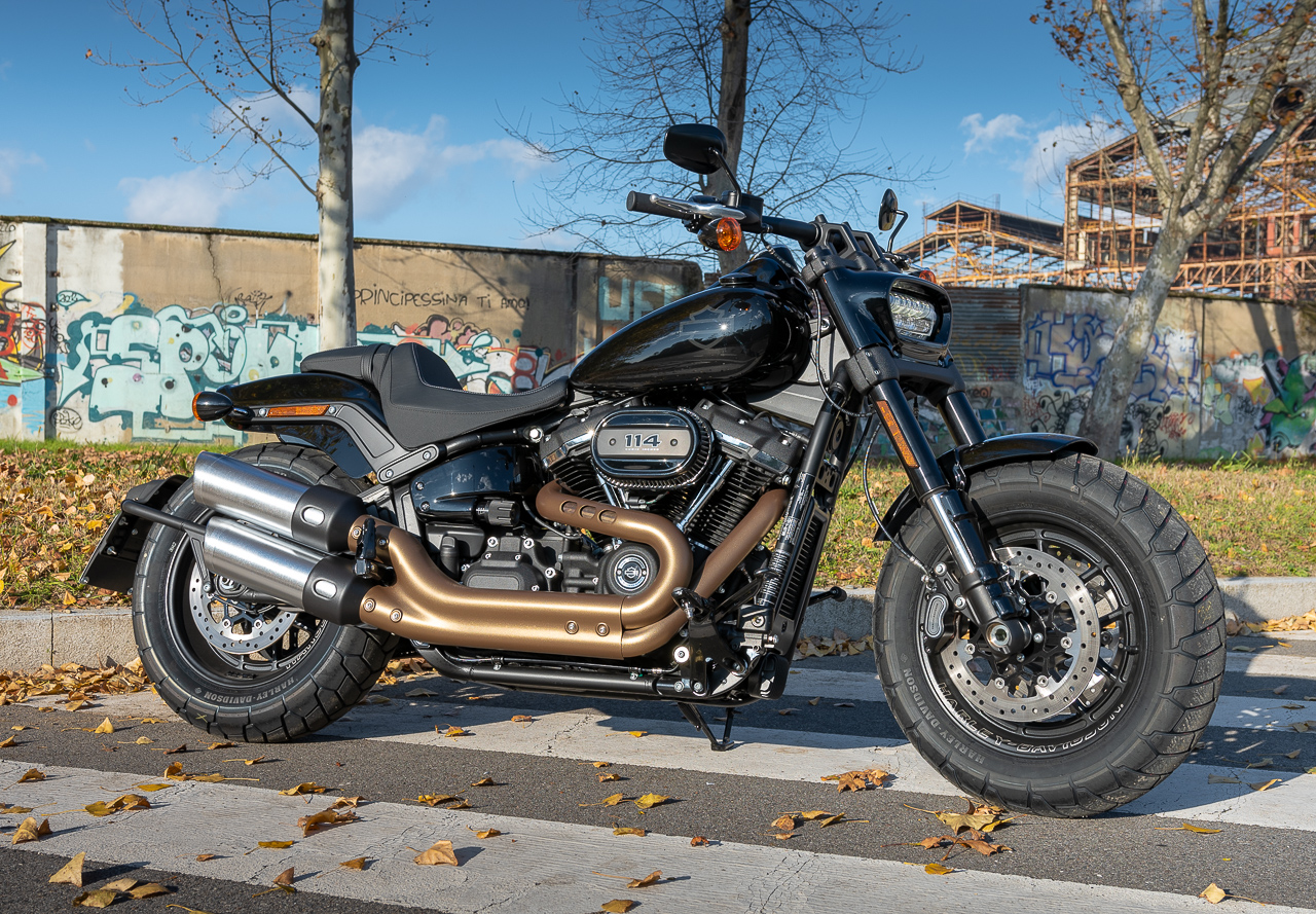 Harley-Davidson Softail Fat Bob - Prova su strada 2018