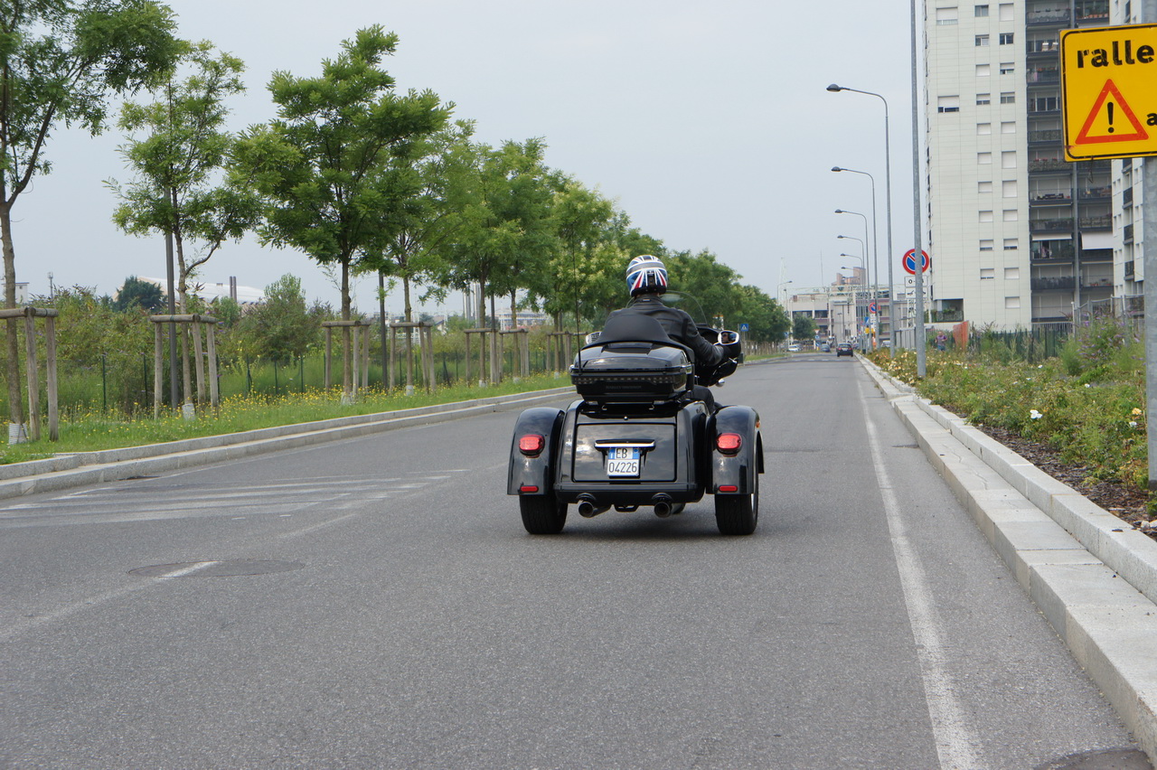 Harley Davidson Tri Glide - Prova su strada 2014