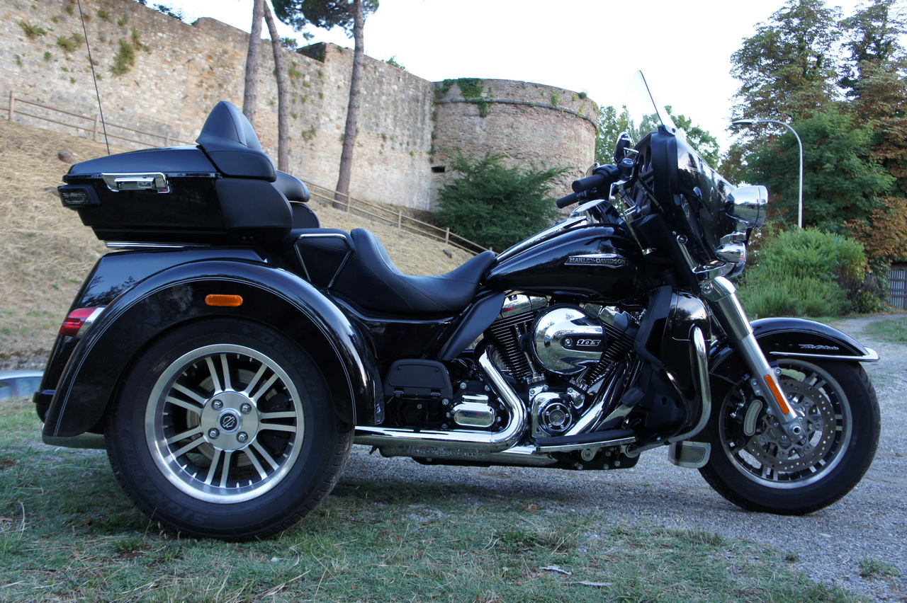 Harley Davidson Tri Glide - Prova su strada 2014