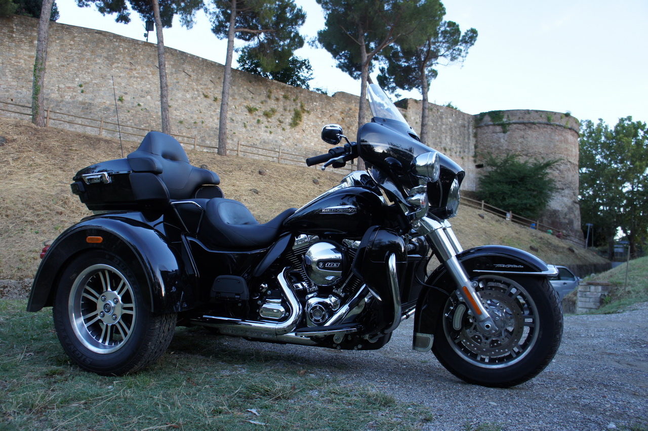 Harley Davidson Tri Glide - Prova su strada 2014