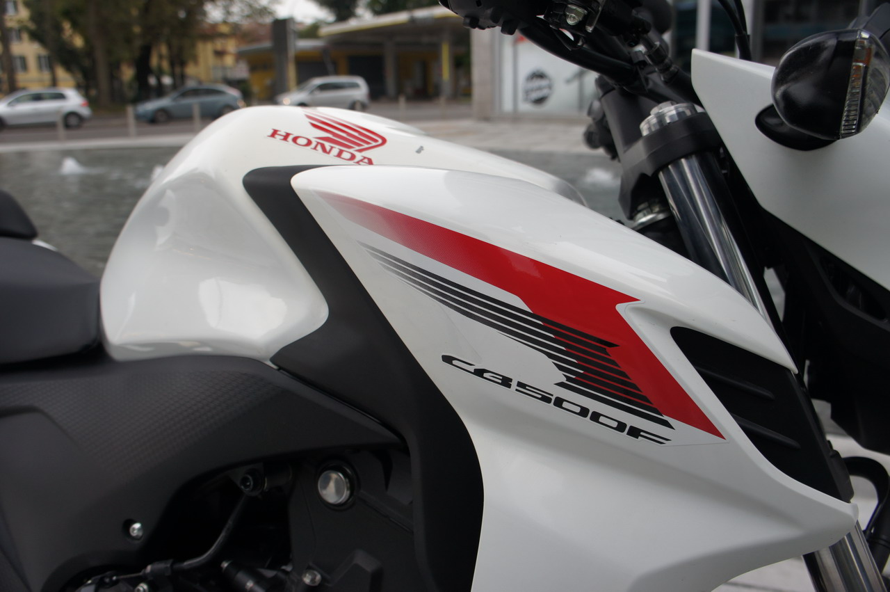 Honda  CB 500 F ABS  Prova su strada