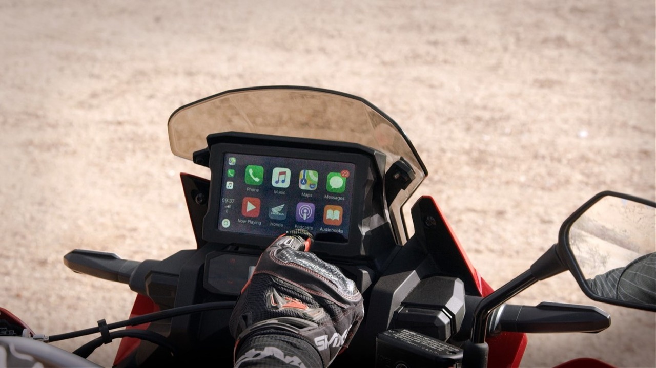 Honda CRF1100L Africa Twin - simulatore della strumentazione
