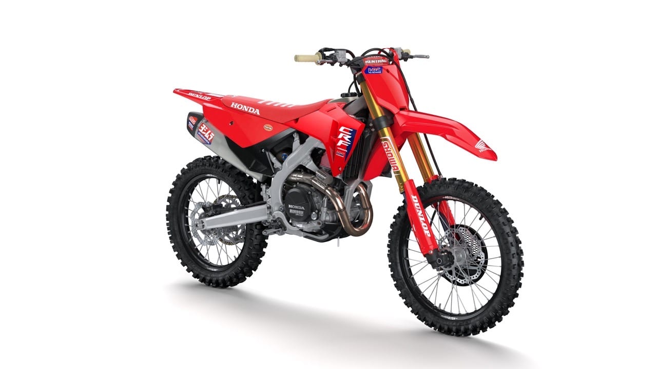 Honda CRF250R e CRF450R 2025 - Foto ufficiali