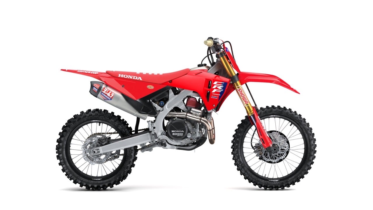 Honda CRF250R e CRF450R 2025 - Foto ufficiali
