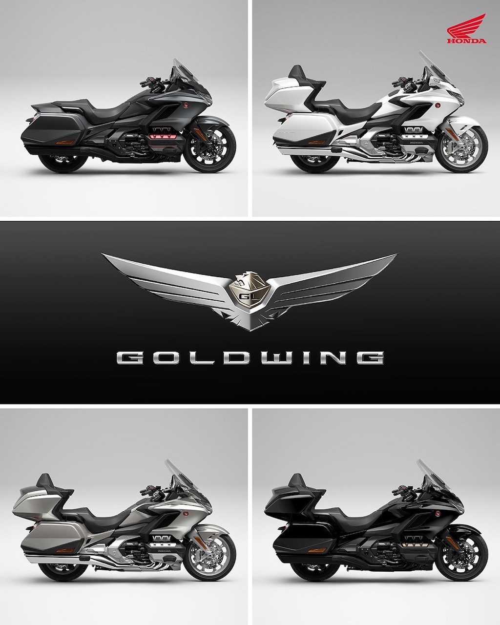 Honda GL1800 Gold Wing e GL1800 Gold Wing Tour - colorazioni 2023  