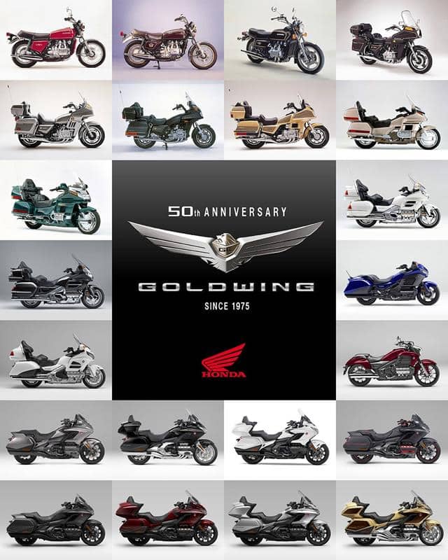 Honda Gold Wing e Gold Wing Tour 50 Anniversario 2025