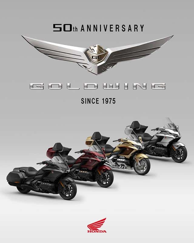 Honda Gold Wing e Gold Wing Tour 50 Anniversario 2025