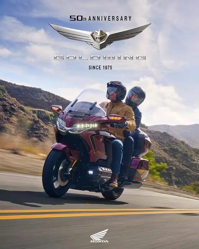 Honda Gold Wing e Gold Wing Tour 50 Anniversario 2025