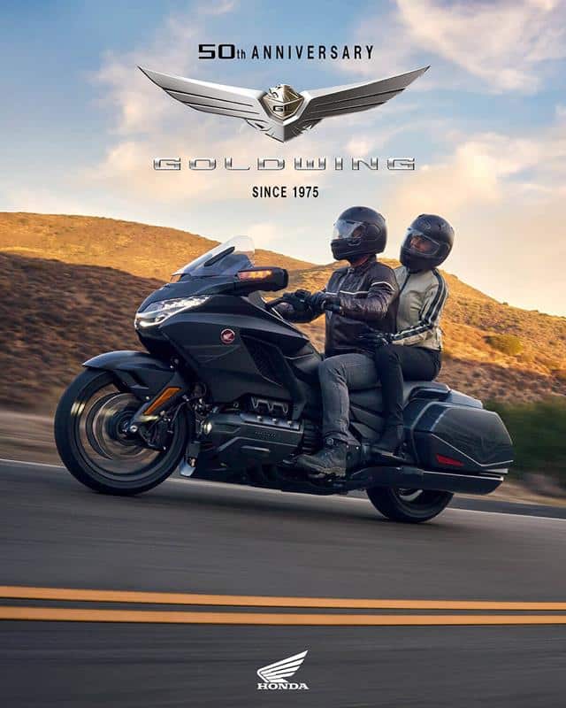 Honda Gold Wing e Gold Wing Tour 50 Anniversario 2025