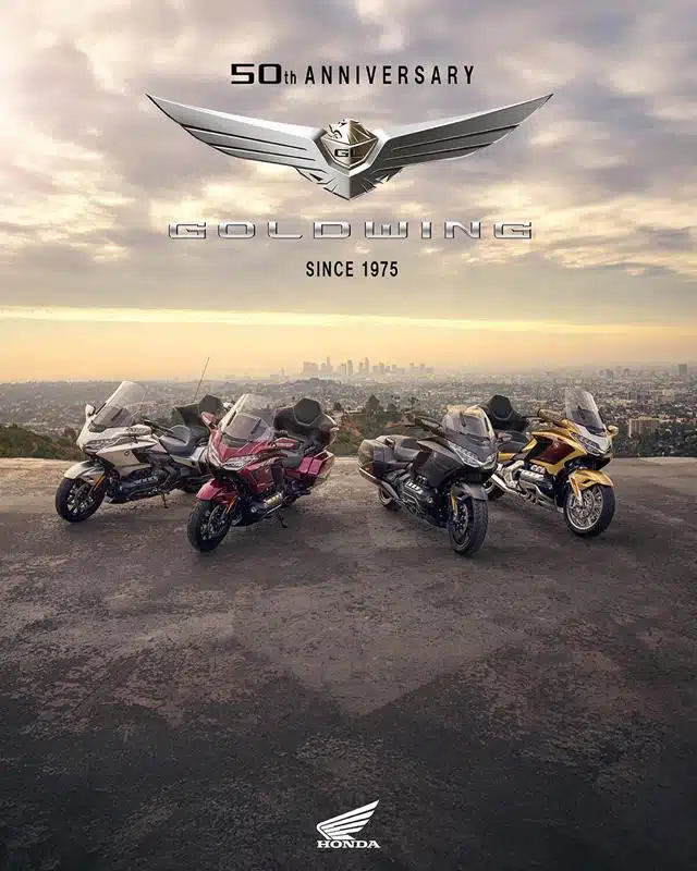 Honda Gold Wing e Gold Wing Tour 50 Anniversario 2025