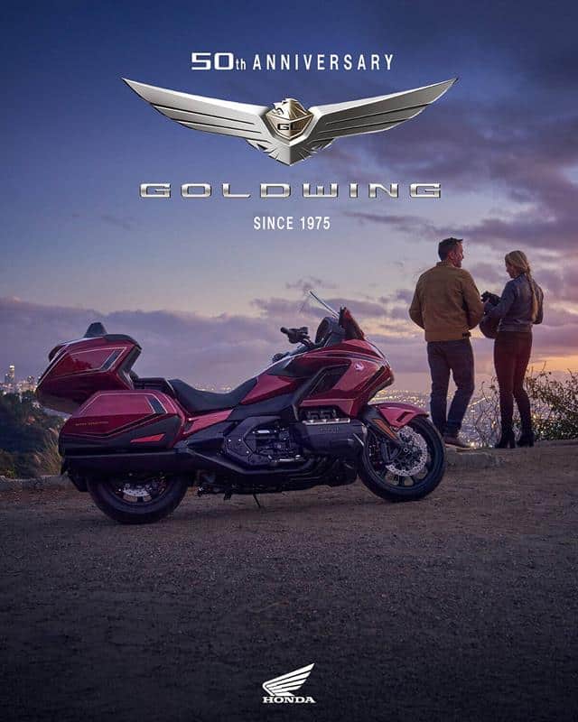 Honda Gold Wing e Gold Wing Tour 50 Anniversario 2025