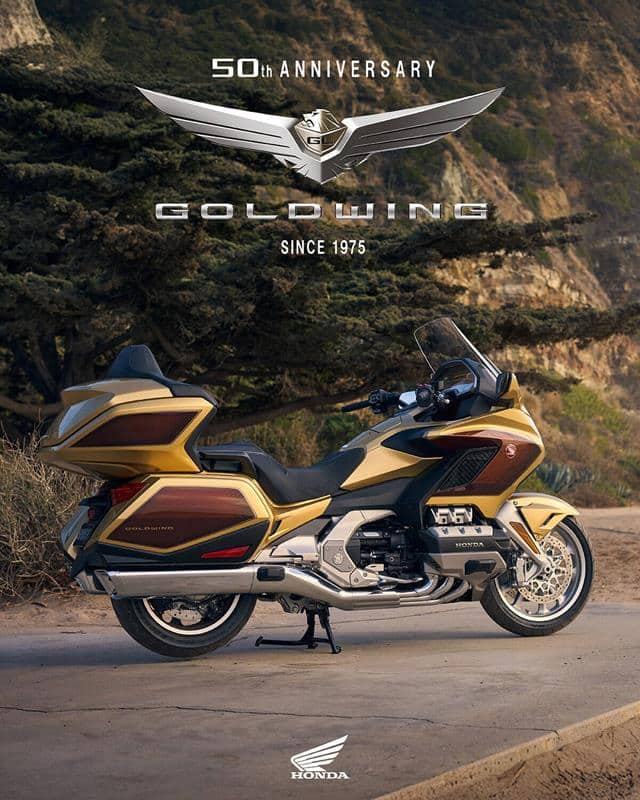 Honda Gold Wing e Gold Wing Tour 50 Anniversario 2025