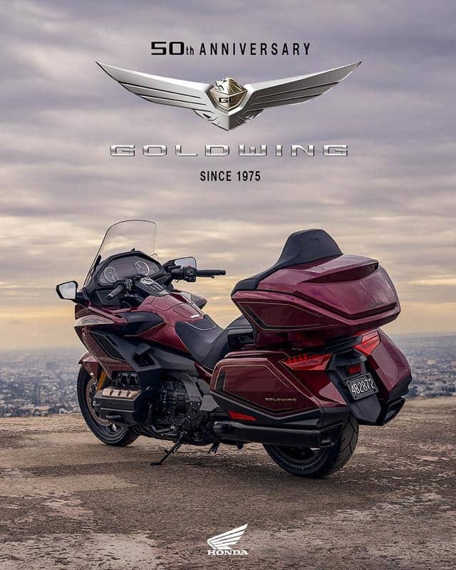 Honda Gold Wing e Gold Wing Tour 50 Anniversario 2025