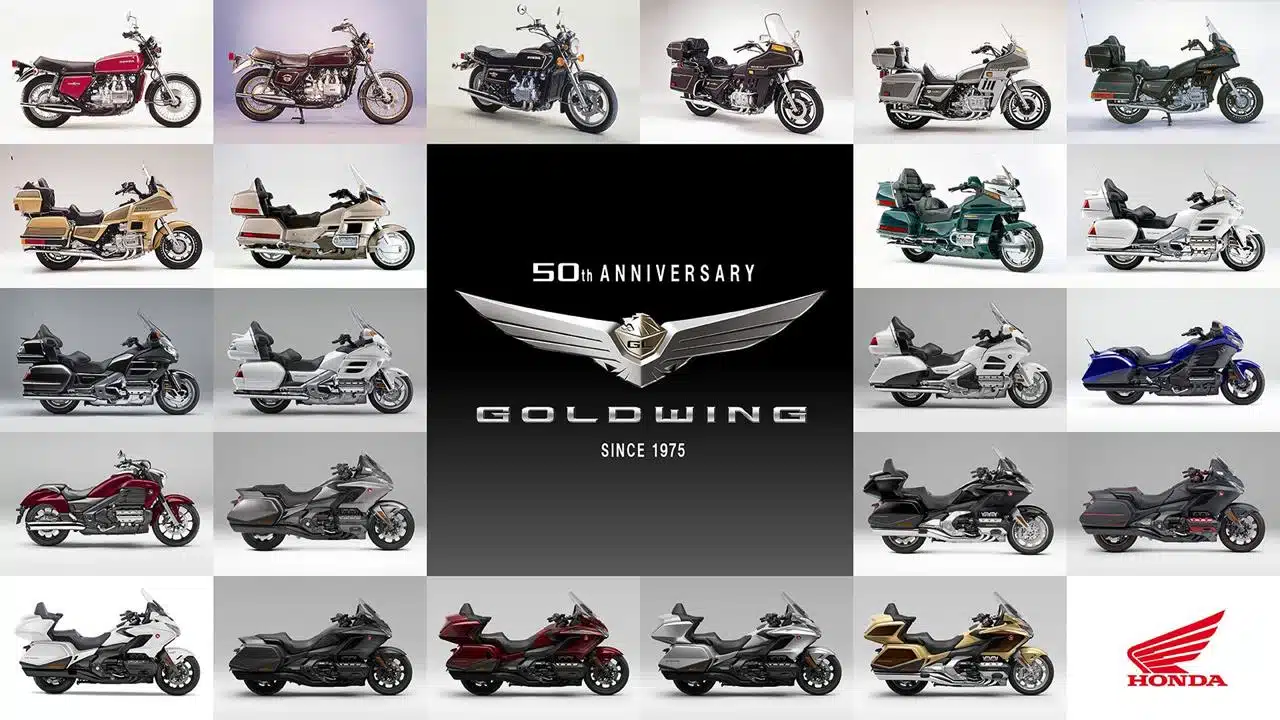 Honda Gold Wing e Gold Wing Tour 50 Anniversario 2025
