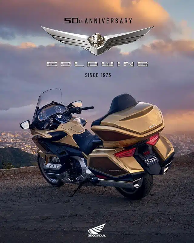 Honda Gold Wing e Gold Wing Tour 50 Anniversario 2025