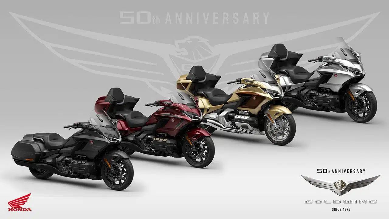 Honda Gold Wing e Gold Wing Tour 50 Anniversario 2025