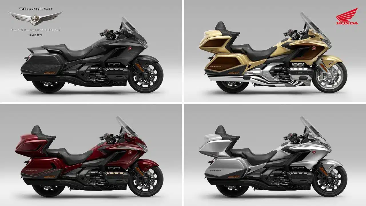 Honda Gold Wing e Gold Wing Tour 50 Anniversario 2025