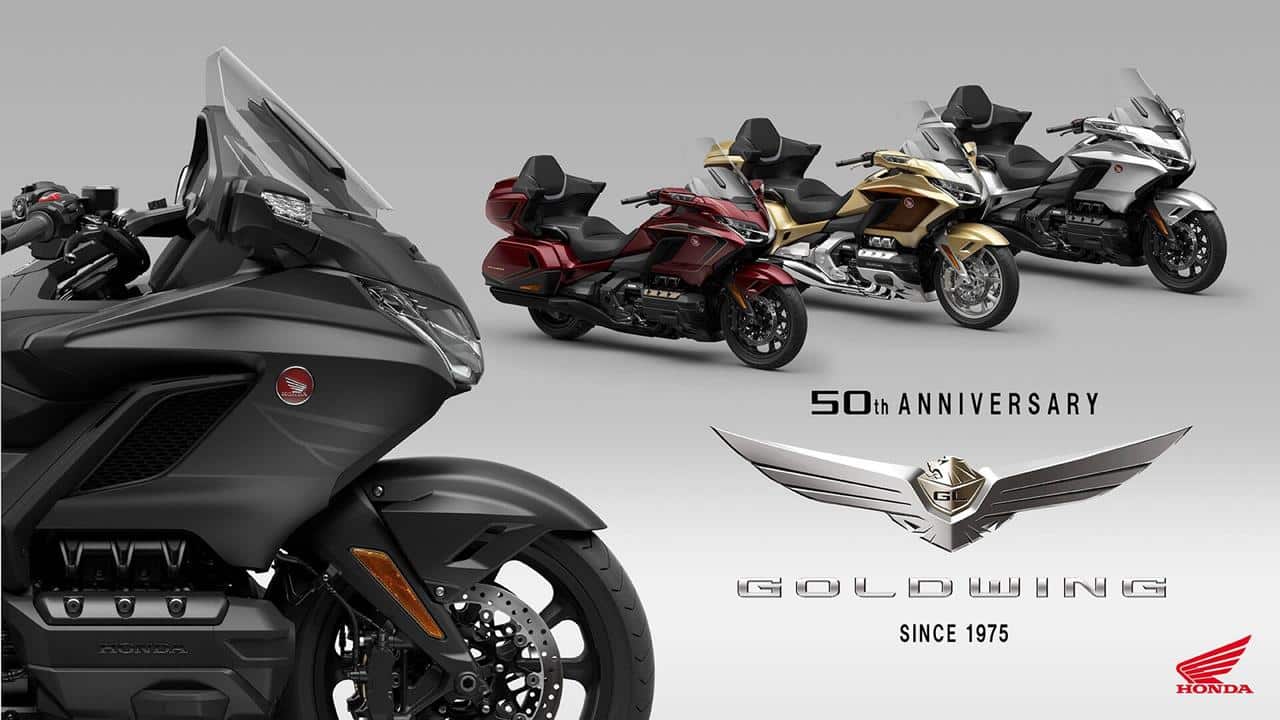 Honda Gold Wing e Gold Wing Tour 50 Anniversario 2025